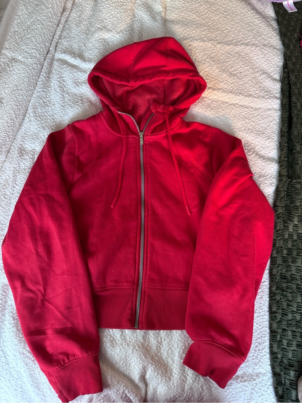 all in motion Red Full-Zip Hoodie